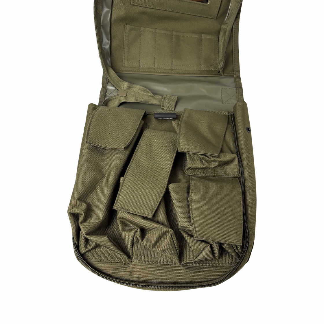 Mil-Tec OD Cosmetic Organizer with Mirror