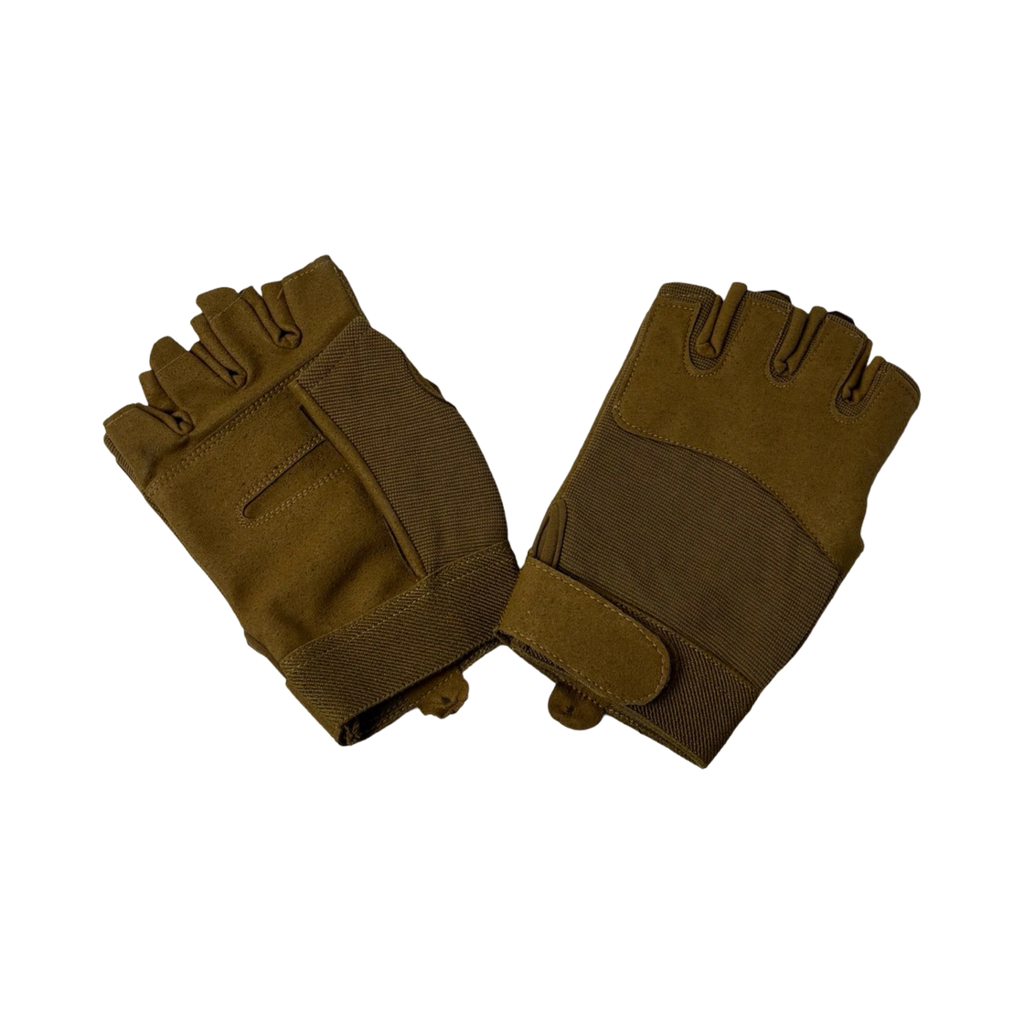 Mil-Tec Dark Coyote Army Fingerless Gloves