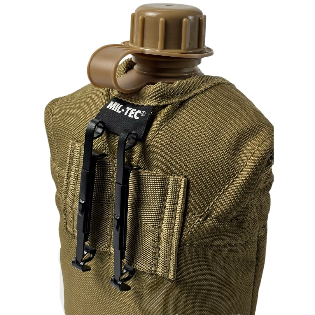 Mil-Tec Coyote US Plastic Canteen with Cup and Cover — 900ml