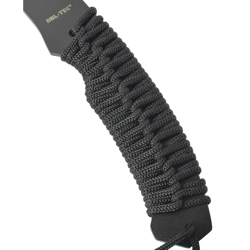 Mil-Tec Black Paracord Axe with Pouch