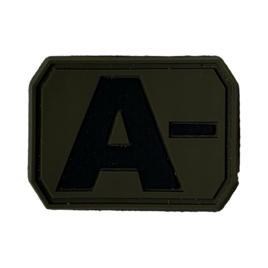 Mil-Tec OD 3D Blood Type Patch A Negative
