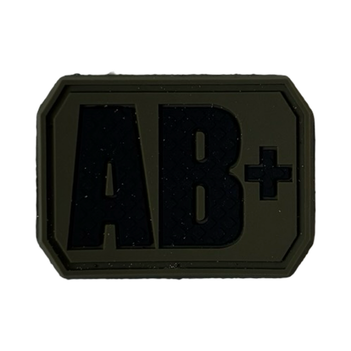 Mil-Tec OD 3D Blood Type Patch AB Positive