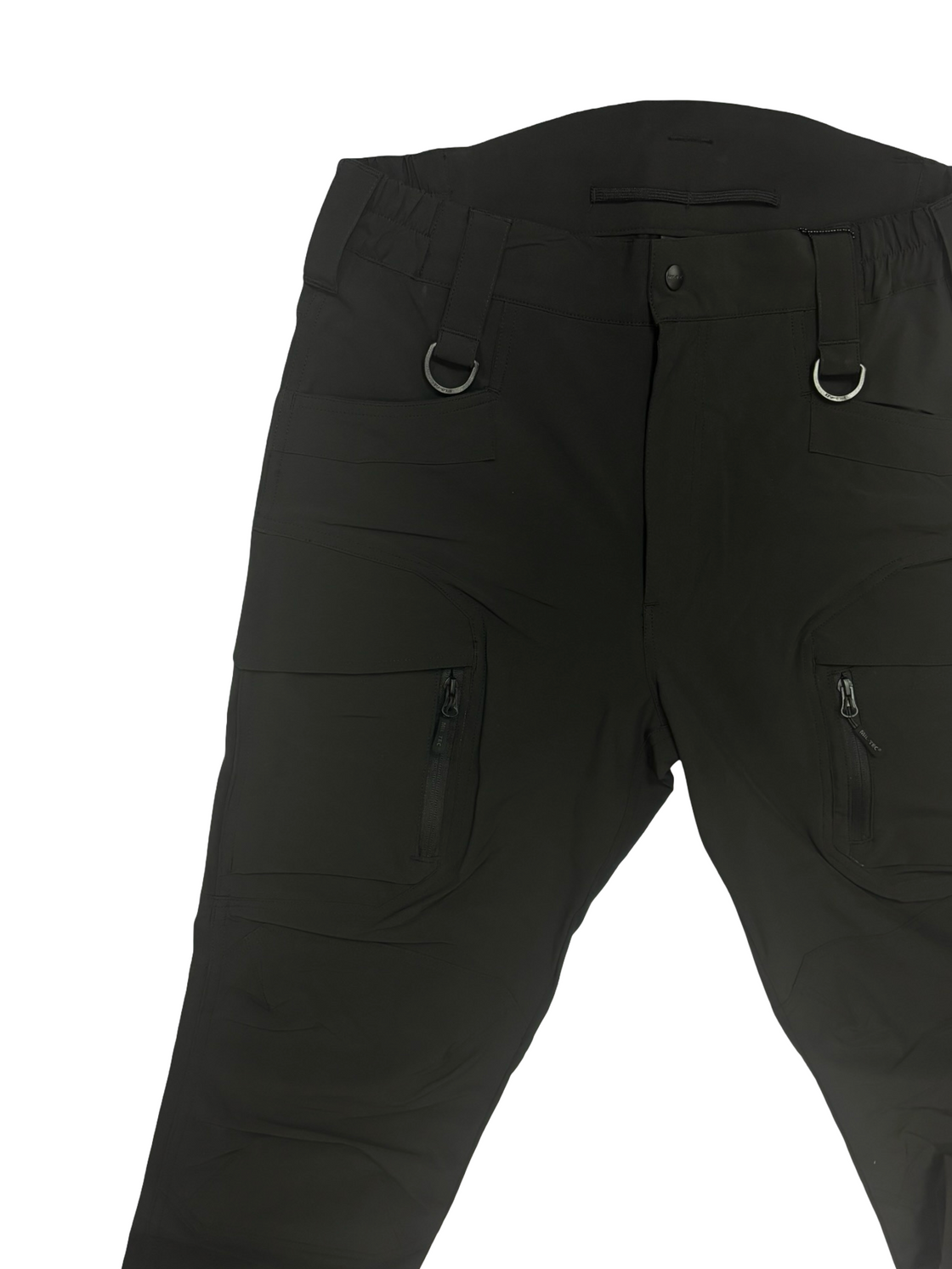 Mil-Tec Black Tactical Pants 'Assault'