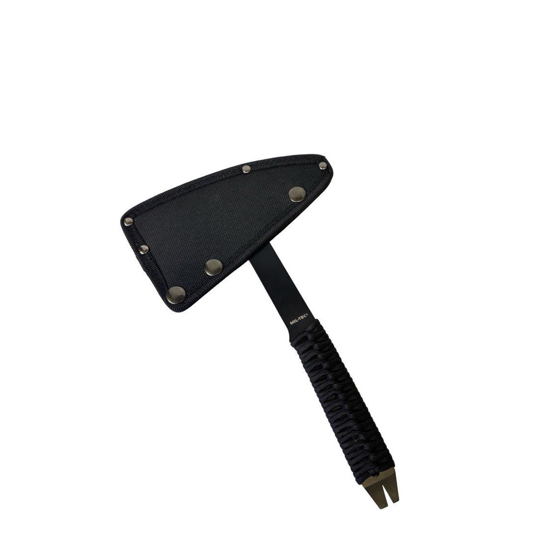 Mil-Tec Black Paracord Axe with Pouch