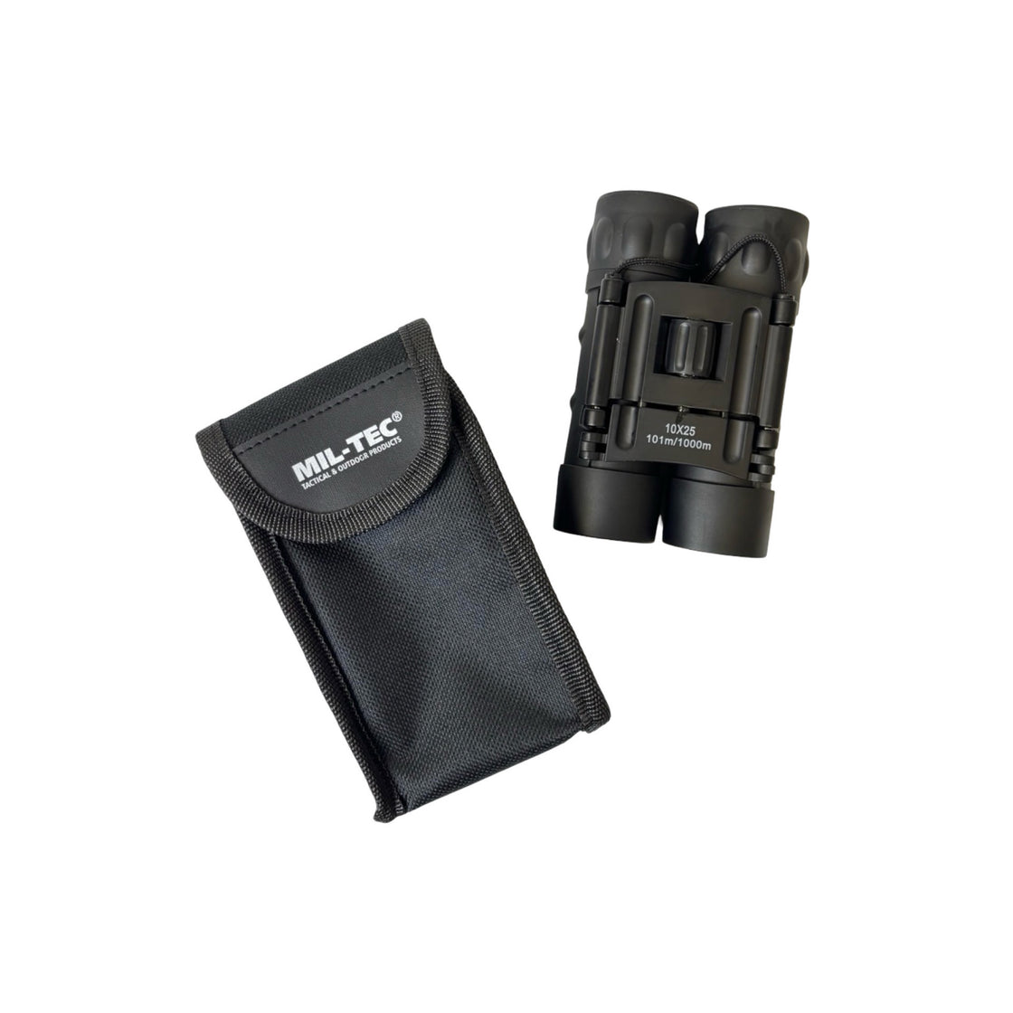 Mil-Tec Black Gen.II Collapsible Binocular 10x25