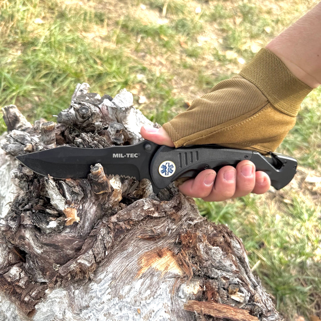 Mil-Tec Medical Pocket Knife 440/G10