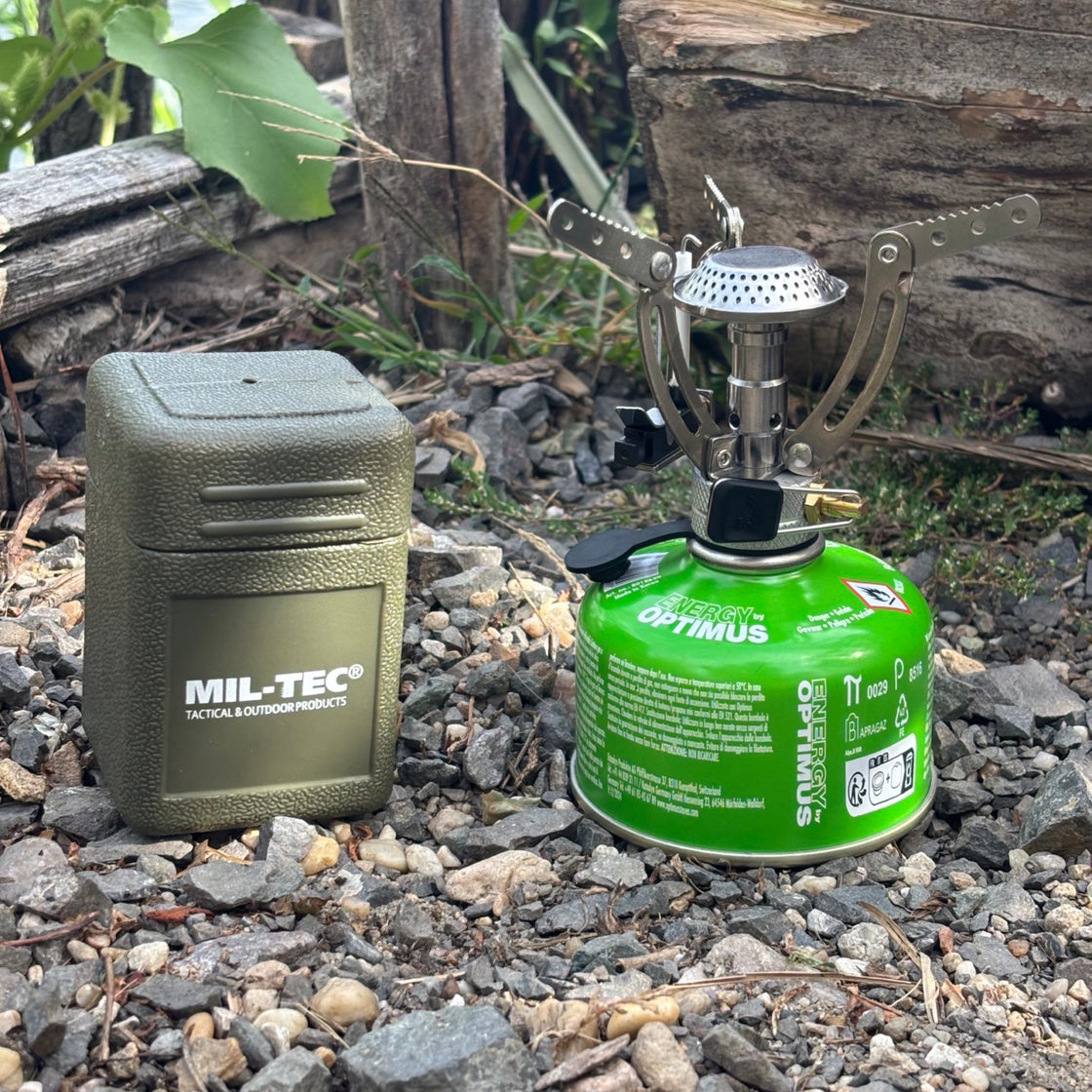 Mil-Tec Camping Butane Burner (Spider) with Box