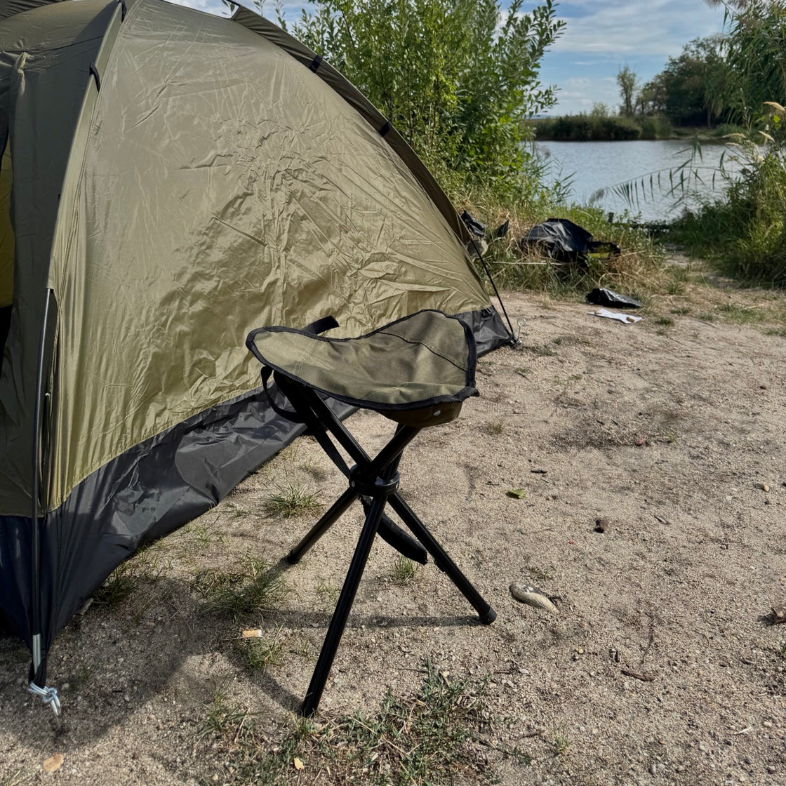 Mil-Tec OD 3-Leg Folding Stool