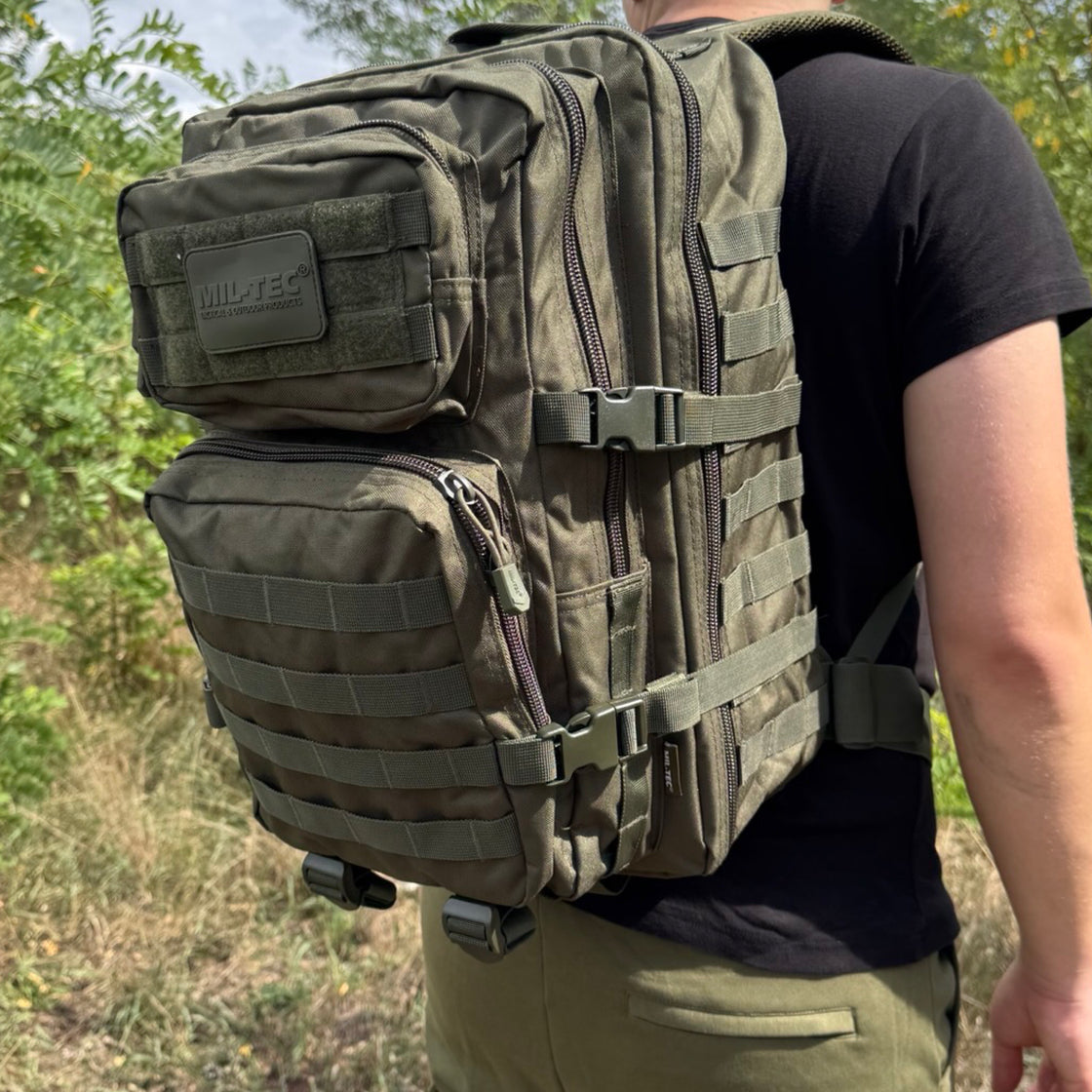 Mil-Tec US Assault Large Backpack OD 36L