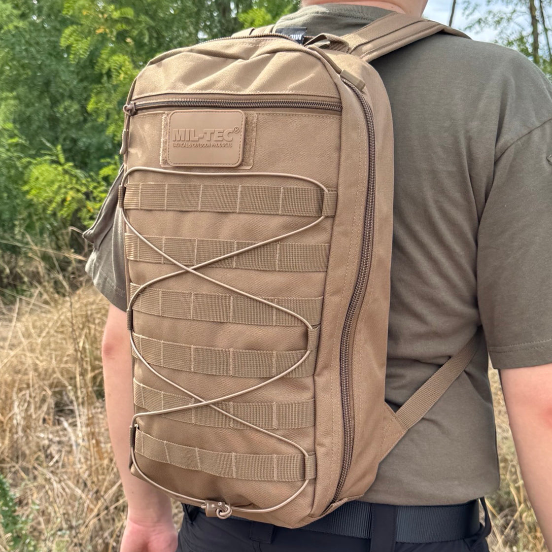 Mil-Tec Dark Coyote 'Tactical Core' Rucksack 15 Ltr