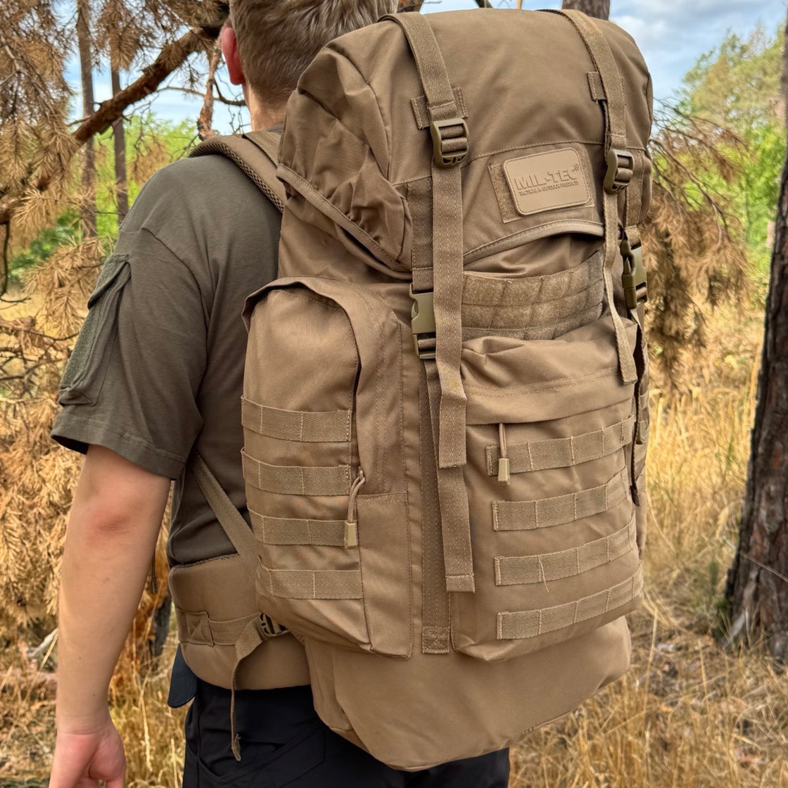 Mil-Tec German Dark Coyote Gen. II Large Rucksack