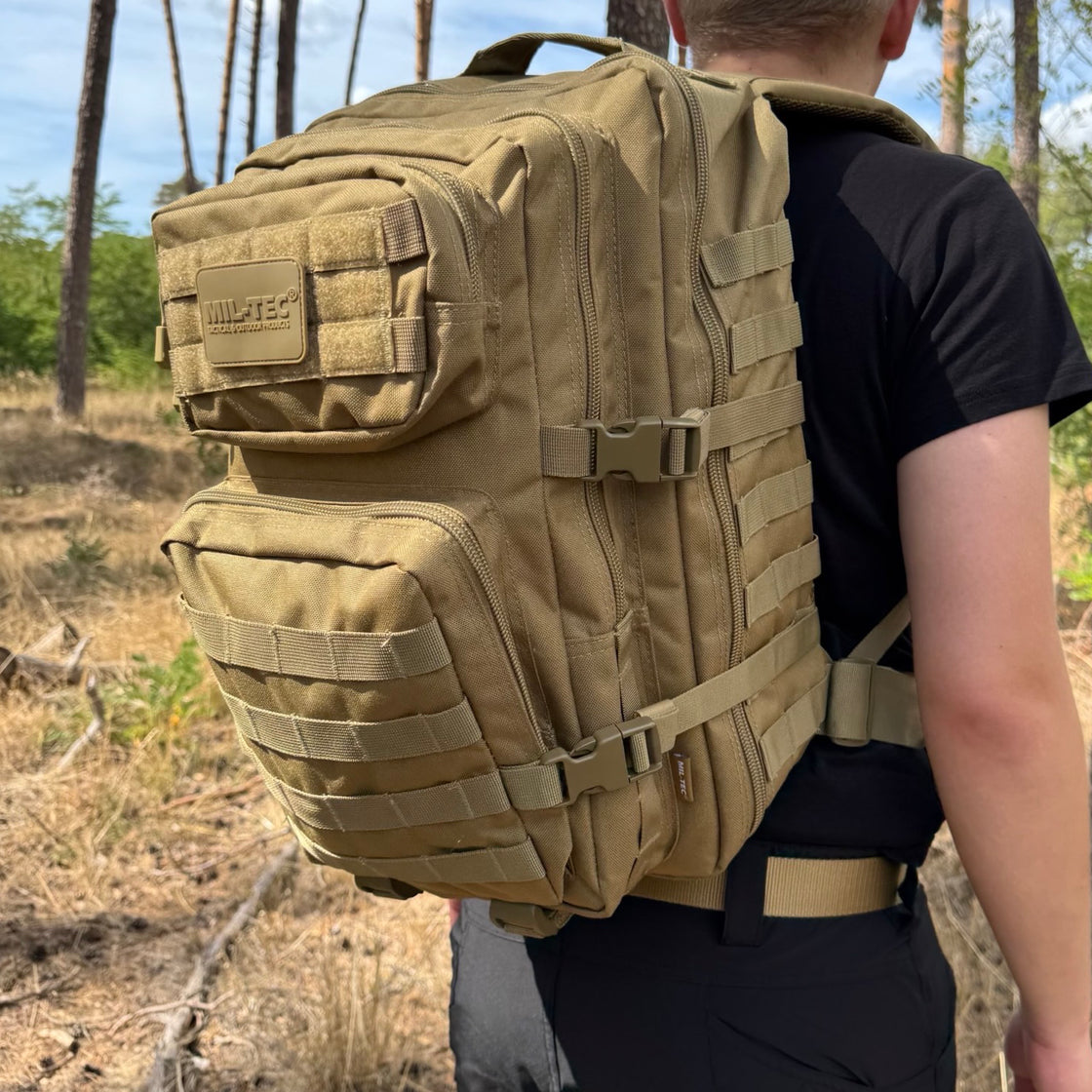 Mil-Tec US Assault Large Backpack Coyote 36L