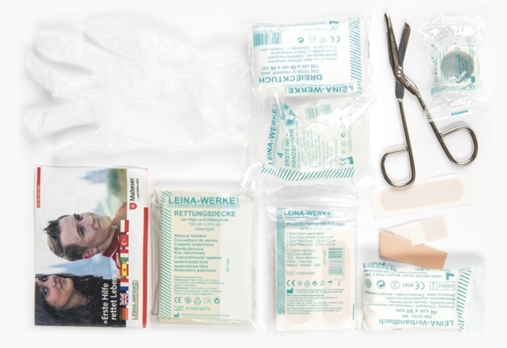 Mil-Tec OD Small 25-Piece First Aid Set Leina