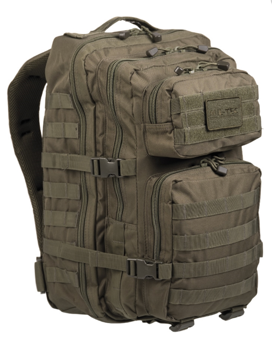 US Assault Large Backpack OD 36L Mil-Tec