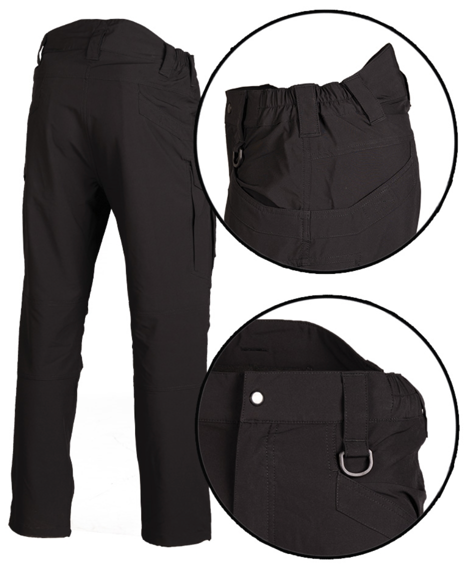 Black Tactical Pants 'Assault' Mil-Tec