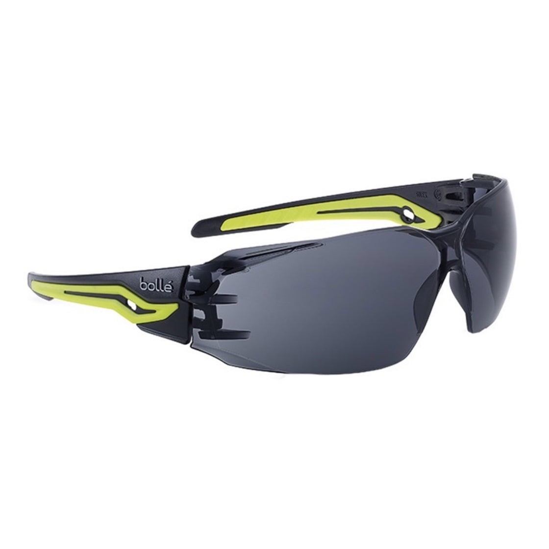 Bollé® Black/Yellow 'Silex+' Tactical Goggles