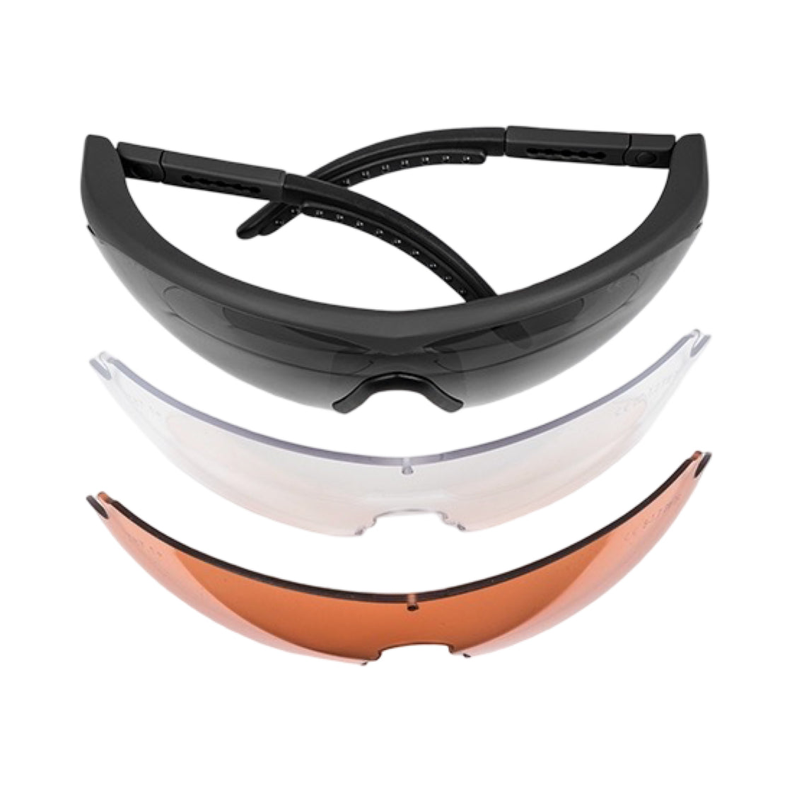 Swiss Eye® Black Safety Goggles Raptor